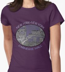Camiseta entallada para mujer NYC-Carnegie Hall