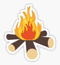 Campfire Sticker