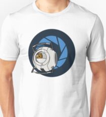 Portal 2 Weltraumkern! Slim Fit T-Shirt