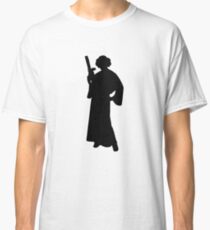 Star Wars Princess Leia Black Classic T-Shirt