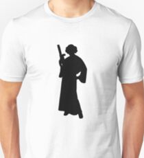 Star Wars Princess Leia Black Unisex T-Shirt