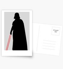 Star Wars Darth Vader Black Postcards
