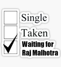 Bollywood - Raj Malhotra (DDLJ) Sticker