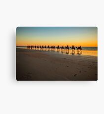 cable beach cable train Canvas Print