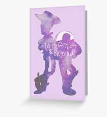 To Infinity & Beyond Greeting Card