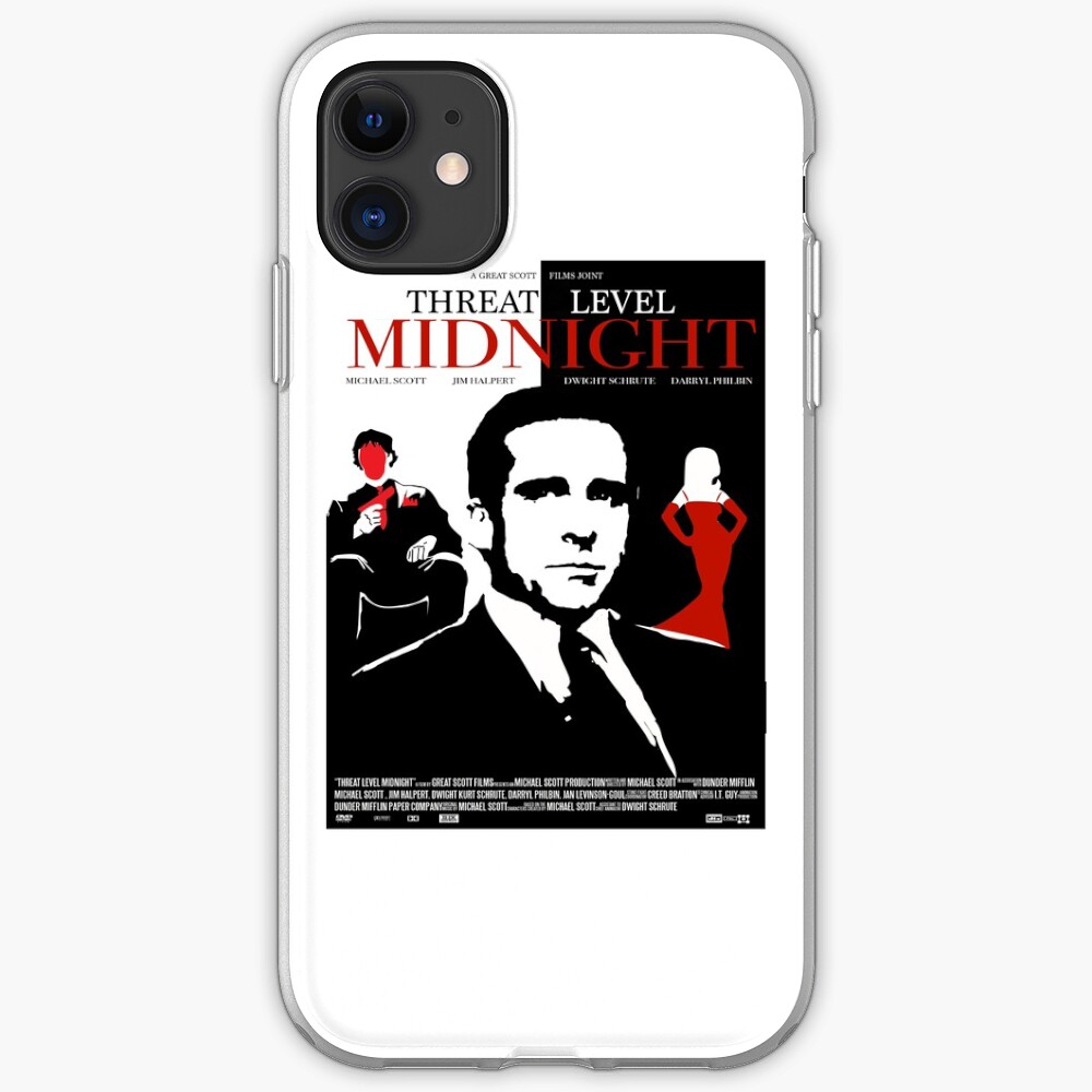 The Office: Threat Level Midnight Movie Poster iPhone Case & Cover
