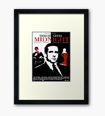 The Office: Threat Level Midnight Movie Poster Framed Print