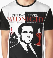 The Office: Threat Level Midnight Movie Poster Graphic T-Shirt