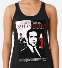 Das Büro: Bedrohungsniveau Midnight Movie Poster Racerback Tank Top