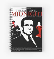 The Office: Threat Level Midnight Movie Poster Spiral Notebook