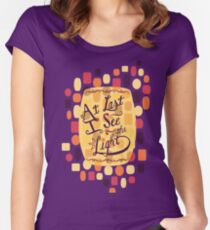 Tangled - At Last I See the Light Women's Fitted Scoop T-Shirt