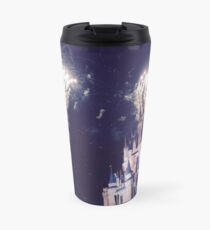 Magic Kingdom Schloss mit Feuerwerk Thermobecher
