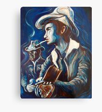 Townes Van Zandt Blues Metal Print
