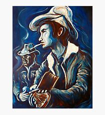 Townes Van Zandt Blues Photographic Print