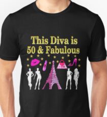 FABULOUS 50TH PARIS DESIGN Unisex T-Shirt