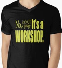 AWESOME WOOD WORKER Men's V-Neck T-Shirt