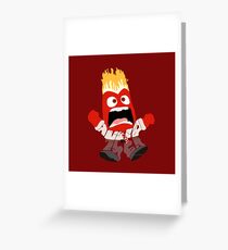 Anger Greeting Card