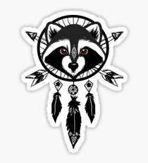 Raccoon Catcher Sticker