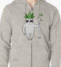King of Sloth Zipped Hoodie