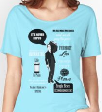 Dr House Montage Women's Relaxed Fit T-Shirt