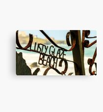Lusty Glaze Beach,North Cornwall Canvas Print