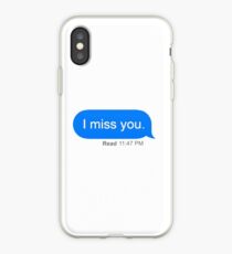 Vinilo o funda para iPhone Te echo de menos