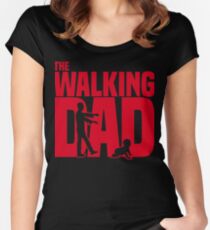 The walking dad Women's Fitted Scoop T-Shirt