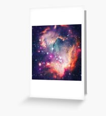 The Universe under the Microscope (Magellanic Cloud) Greeting Card