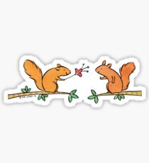 Tickle Tickle Little Squirrel Sticker