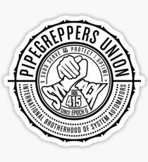 International Brotherhood of System Automators (large logo) Sticker