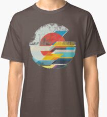 Digitaler Sonnenhorizont Classic T-Shirt