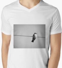 Bird on Wire Men's V-Neck T-Shirt