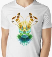 Psychedelic Shaman Men's V-Neck T-Shirt