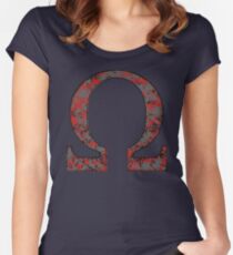 Darkseid - DC Spray Paint Women's Fitted Scoop T-Shirt
