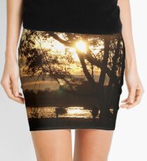 Trees at Dusk Mini Skirt