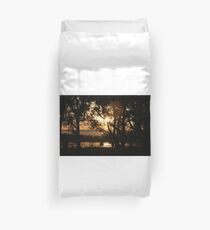 Trees at Dusk Duvet Cover