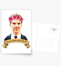 Cumberbitch shirt Postcards