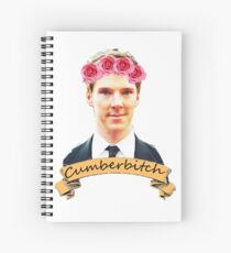 Cumberbitch shirt Spiral Notebook