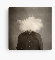 head in the clouds Metal Print