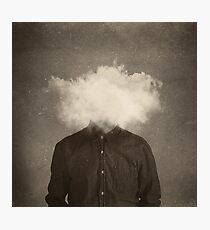 head in the clouds Photographic Print
