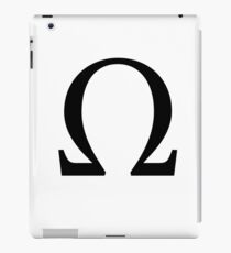 Omega Greek Letter iPad Case/Skin