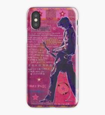 Jimmy Page iPhone Case/Skin
