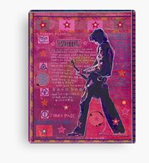 Jimmy Page Canvas Print