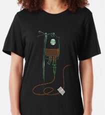 Camiseta ajustada café