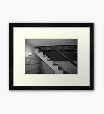 Basement Stairs Framed Print