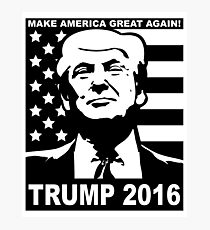 Trump 2016 Photographic Print