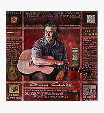 Guy Clark Photographic Print