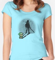 Becoming a Legend - Link Women's Fitted Scoop T-Shirt