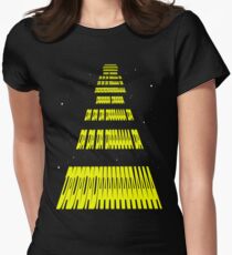 Phonetic Star Wars Women's Fitted T-Shirt