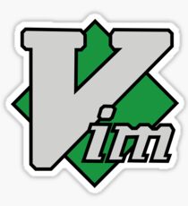 Vim logo Sticker